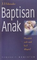 Baptisan Anak, Haruskah anak-anak kecil dibaptis? : De kinderdoop