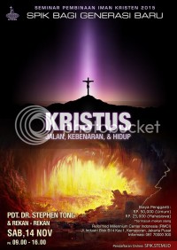Kristus Jalan, Kebenaran Dan Hidup : Spik Bagi Generasi Baru