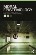 Moral Epistemology