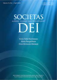 Societas Dei: Jurnal Agama Dan Masyarakat, Volume 3 No.2