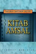 Tafsiran Matthew Henry : Kitab Amsal